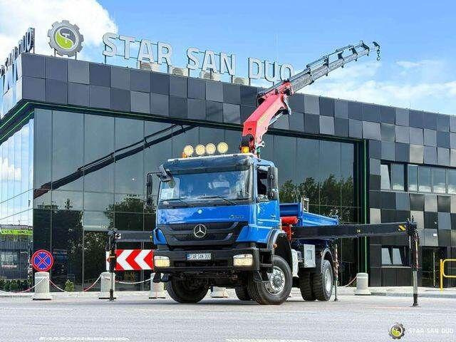 Mercedes-Benz AXOR 1833 4x4 Palfinger PK 22002 EH Crane Winch - Xe ben, Xe cẩu tự hành: hình 1 Mercedes-Benz AXOR 1833 4x4 Palfinger PK 22002 EH Crane Winch - Xe ben, Xe cẩu tự hành: hình 1