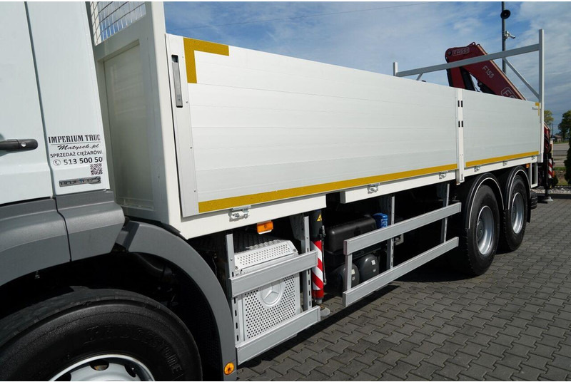 Xe tải thùng lửng/ Phẳng, Xe cẩu tự hành Mercedes-Benz / AXOR 2633 / 6X4 / SKRZYNIOWY - 6,55 M / MOCNA PODŁOGA / HDS FA: hình 18