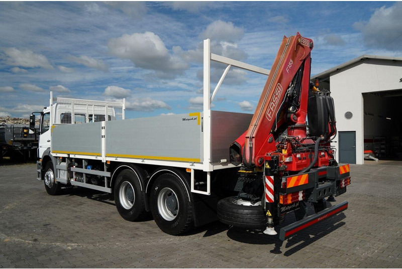 Xe tải thùng lửng/ Phẳng, Xe cẩu tự hành Mercedes-Benz / AXOR 2633 / 6X4 / SKRZYNIOWY - 6,55 M / MOCNA PODŁOGA / HDS FA: hình 11