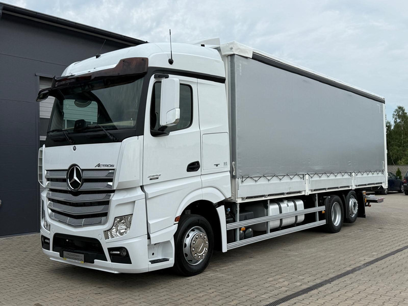 Mercedes-Benz Actros 2542 / E6 / burto-firanka 8,5 m + winda / 2 - Xe tải thùng mui bạt: hình 1 Mercedes-Benz Actros 2542 / E6 / burto-firanka 8,5 m + winda / 2 - Xe tải thùng mui bạt: hình 1