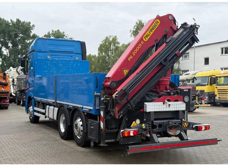 Mercedes-Benz Actros 2545 - Flatbed + crane 6x2 - Xe tải thùng lửng/ Phẳng, Xe cẩu tự hành: hình 4 Mercedes-Benz Actros 2545 - Flatbed + crane 6x2 - Xe tải thùng lửng/ Phẳng, Xe cẩu tự hành: hình 4