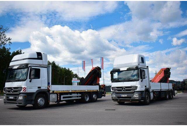 Mercedes-Benz Actros 2546 6x2 Palfinger PK 53002 Crane Kran - Xe tải thùng lửng/ Phẳng, Xe cẩu tự hành: hình 5 Mercedes-Benz Actros 2546 6x2 Palfinger PK 53002 Crane Kran - Xe tải thùng lửng/ Phẳng, Xe cẩu tự hành: hình 5