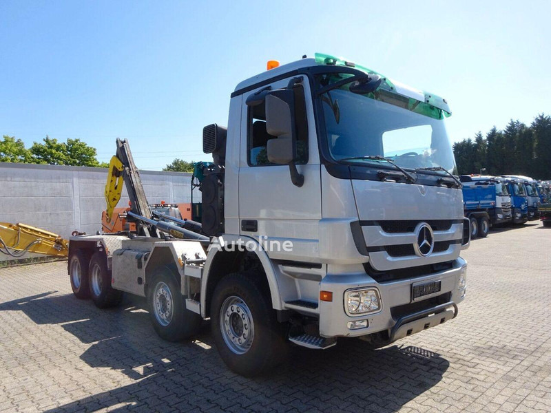 Mercedes-Benz Actros 3244 - Hook lift truck 8x4 - Xe tải nâng móc, Xe cẩu tự hành: hình 2 Mercedes-Benz Actros 3244 - Hook lift truck 8x4 - Xe tải nâng móc, Xe cẩu tự hành: hình 2