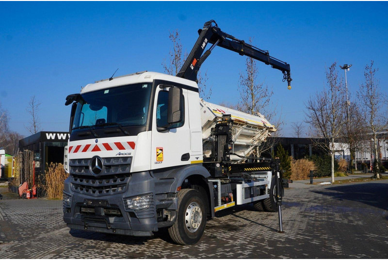 Mercedes-Benz Arocs 1833 3-Way Tipper Crane HIAB X-DUO 128 B - Xe ben, Xe cẩu tự hành: hình 3 Mercedes-Benz Arocs 1833 3-Way Tipper Crane HIAB X-DUO 128 B - Xe ben, Xe cẩu tự hành: hình 3
