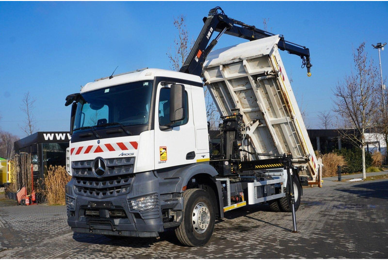 Mercedes-Benz Arocs 1833 3-Way Tipper Crane HIAB X-DUO 128 B - Xe ben, Xe cẩu tự hành: hình 2 Mercedes-Benz Arocs 1833 3-Way Tipper Crane HIAB X-DUO 128 B - Xe ben, Xe cẩu tự hành: hình 2