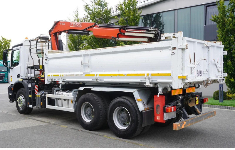 Mercedes-Benz Arocs 2636 - 3 way tipper + crane 6x4 - Xe ben, Xe cẩu tự hành: hình 4 Mercedes-Benz Arocs 2636 - 3 way tipper + crane 6x4 - Xe ben, Xe cẩu tự hành: hình 4