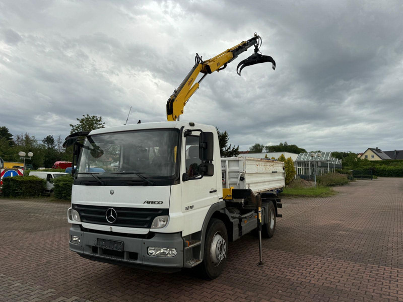 Mercedes-Benz Atego 1218 Meiller Kipper / Kran / Greifer - Xe ben, Xe cẩu tự hành: hình 2 Mercedes-Benz Atego 1218 Meiller Kipper / Kran / Greifer - Xe ben, Xe cẩu tự hành: hình 2