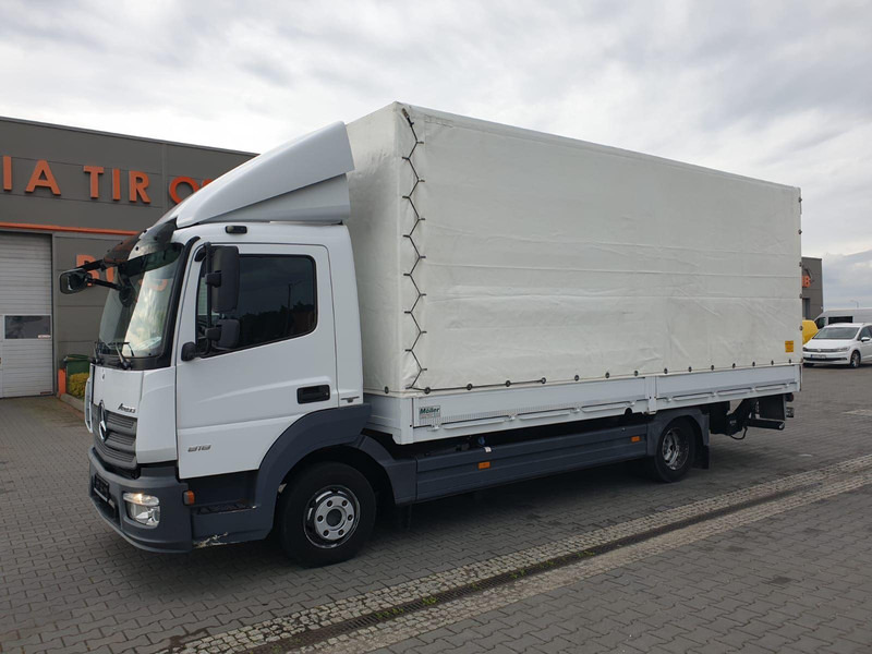 Mercedes-Benz Atego 818 TILT+LIFT 1.HAND 72000km !! - Xe tải thùng mui bạt: hình 2 Mercedes-Benz Atego 818 TILT+LIFT 1.HAND 72000km !! - Xe tải thùng mui bạt: hình 2
