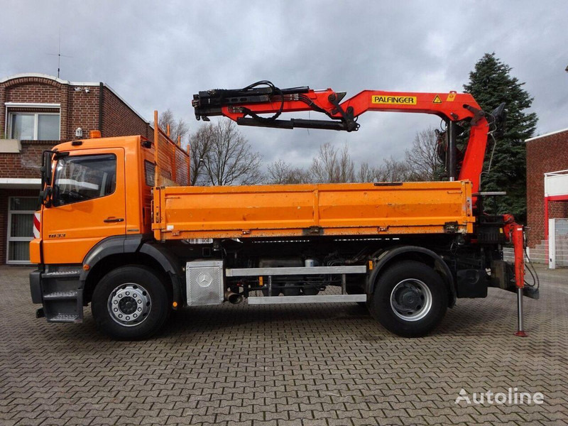 Mercedes-Benz Axor 1833 - 2 way tipper+crane - Xe ben, Xe cẩu tự hành: hình 5 Mercedes-Benz Axor 1833 - 2 way tipper+crane - Xe ben, Xe cẩu tự hành: hình 5