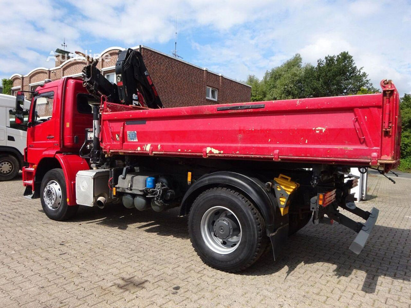 Mercedes-Benz Axor 1833 - Tipper+crane - Xe ben, Xe cẩu tự hành: hình 3 Mercedes-Benz Axor 1833 - Tipper+crane - Xe ben, Xe cẩu tự hành: hình 3