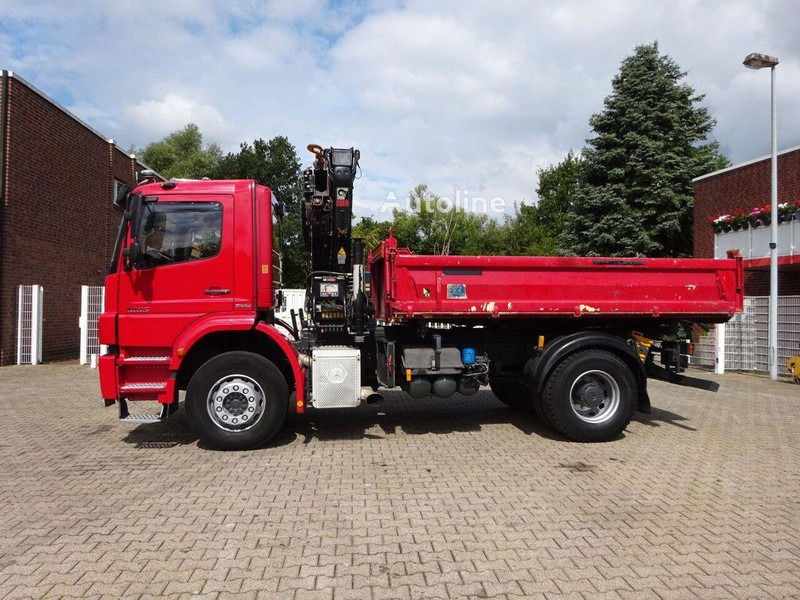 Mercedes-Benz Axor 1833 - Tipper+crane - Xe ben, Xe cẩu tự hành: hình 2 Mercedes-Benz Axor 1833 - Tipper+crane - Xe ben, Xe cẩu tự hành: hình 2