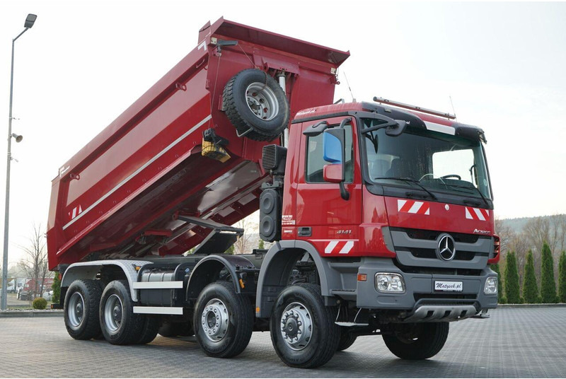 Mercedes-Benz CTROS 4141 / 8X6 / WYWROTKA TYLNOZSYPOWA / MEILLER KIPPER 5.3M / - Xe ben: hình 2 Mercedes-Benz CTROS 4141 / 8X6 / WYWROTKA TYLNOZSYPOWA / MEILLER KIPPER 5.3M / - Xe ben: hình 2
