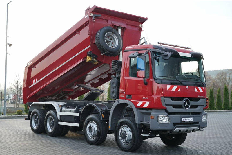 Mercedes-Benz CTROS 4141 / 8X6 / WYWROTKA TYLNOZSYPOWA / MEILLER KIPPER 5.3M / - Xe ben: hình 1 Mercedes-Benz CTROS 4141 / 8X6 / WYWROTKA TYLNOZSYPOWA / MEILLER KIPPER 5.3M / - Xe ben: hình 1