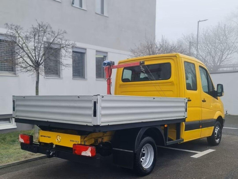 Mercedes-Benz Sprinter 519 CDI Doka - Flatbed truck + crane - Xe tải thùng lửng/ Phẳng, Xe cẩu tự hành: hình 3 Mercedes-Benz Sprinter 519 CDI Doka - Flatbed truck + crane - Xe tải thùng lửng/ Phẳng, Xe cẩu tự hành: hình 3