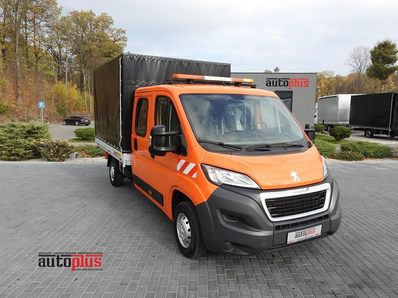 Peugeot BOXER SKRZYNIA PLANDEKA PODWÓJNA KABINA DOKA 7 MIEJSC KLIMATYZAC - Xe van thùng mui bạt: hình 1 Peugeot BOXER SKRZYNIA PLANDEKA PODWÓJNA KABINA DOKA 7 MIEJSC KLIMATYZAC - Xe van thùng mui bạt: hình 1