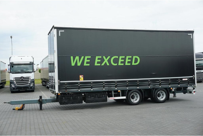 Plandex / TANDEM / PRZEJAZDOWA / DŁ. 7,75 M / OS PODNOSZONA - Rơ moóc mui bạt: hình 3 Plandex / TANDEM / PRZEJAZDOWA / DŁ. 7,75 M / OS PODNOSZONA - Rơ moóc mui bạt: hình 3
