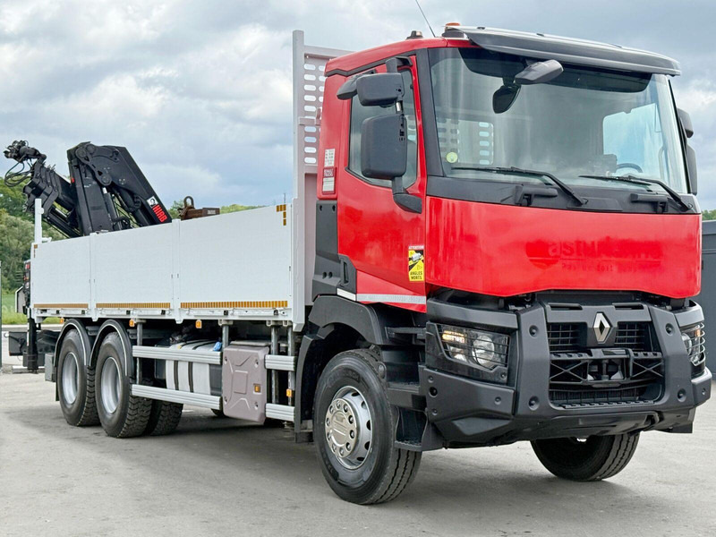 Renault C 400 *HIAB X - HIDUO 188 ES - 4 + FUNK * 6x4 - Xe tải thùng lửng/ Phẳng, Xe cẩu tự hành: hình 3 Renault C 400 *HIAB X - HIDUO 188 ES - 4 + FUNK * 6x4 - Xe tải thùng lửng/ Phẳng, Xe cẩu tự hành: hình 3
