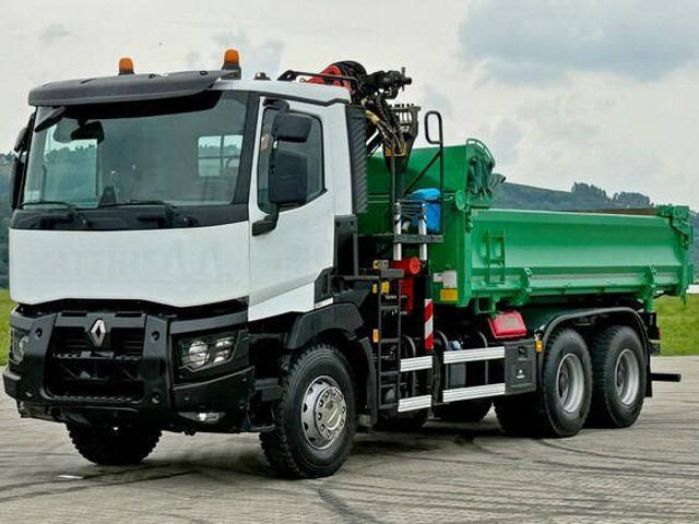 Renault C 430 *KIPPER 5,10 m + PK 16001 - K B* 6x4 - Xe ben, Xe cẩu tự hành: hình 5 Renault C 430 *KIPPER 5,10 m + PK 16001 - K B* 6x4 - Xe ben, Xe cẩu tự hành: hình 5
