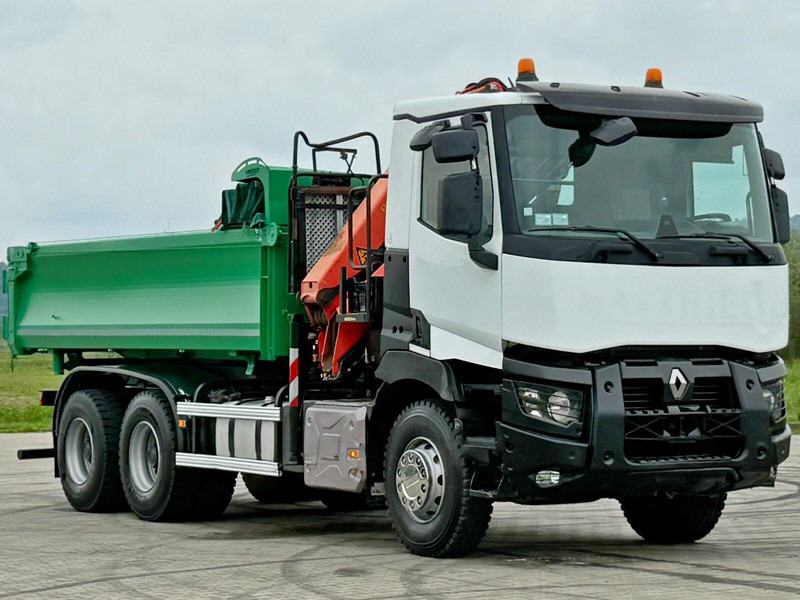 Renault C 430 *KIPPER 5,10 m + PK 16001 - K B* 6x4 - Xe ben, Xe cẩu tự hành: hình 4 Renault C 430 *KIPPER 5,10 m + PK 16001 - K B* 6x4 - Xe ben, Xe cẩu tự hành: hình 4