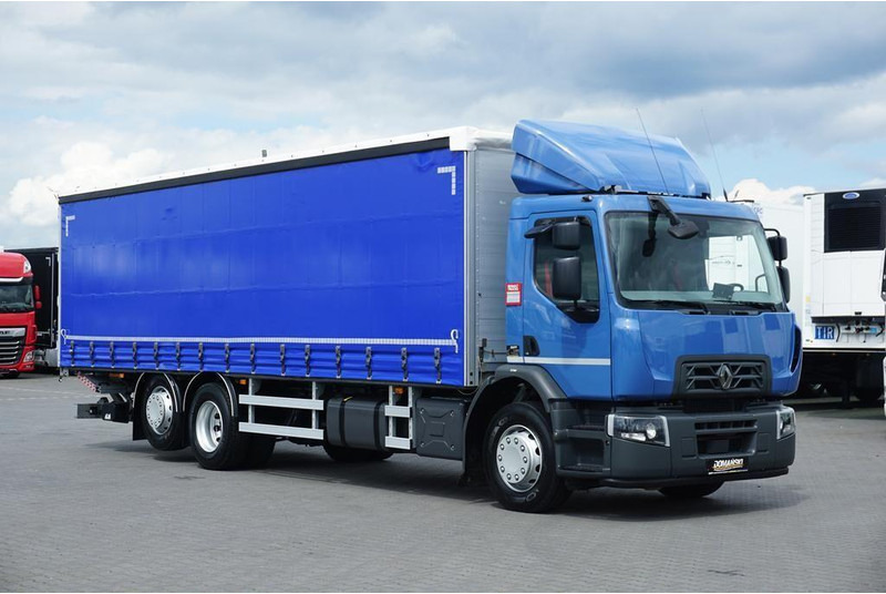 Renault D 320 / EURO 6 / FIRANKA + WINDA / 21 PALET / ŁAD. 16 530 KG - Xe tải thùng mui bạt: hình 2 Renault D 320 / EURO 6 / FIRANKA + WINDA / 21 PALET / ŁAD. 16 530 KG - Xe tải thùng mui bạt: hình 2
