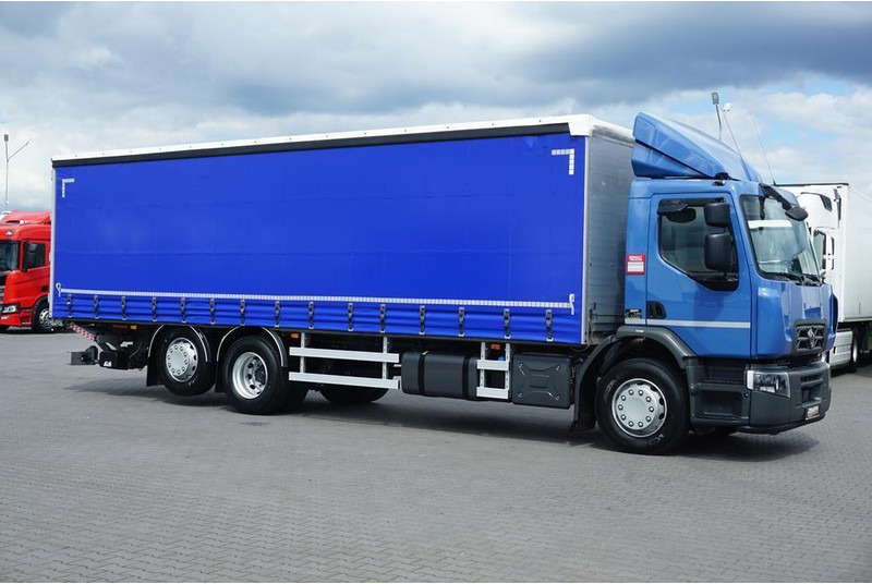 Renault D 320 / EURO 6 / FIRANKA + WINDA / 21 PALET / ŁAD. 16 530 KG - Xe tải thùng mui bạt: hình 4 Renault D 320 / EURO 6 / FIRANKA + WINDA / 21 PALET / ŁAD. 16 530 KG - Xe tải thùng mui bạt: hình 4