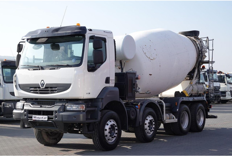 Renault KERAX 410 / 8X4 / BETONOMIESZARKA / GRUSZKA CIFA / 9 m3 / SPROWA - Xe trộn bê tông: hình 1 Renault KERAX 410 / 8X4 / BETONOMIESZARKA / GRUSZKA CIFA / 9 m3 / SPROWA - Xe trộn bê tông: hình 1