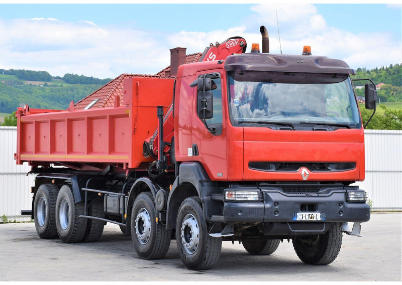 Renault KERAX 420 DCI Kipper 6,30m+FASSI F95AXS.21+FUNK - Xe ben, Xe cẩu tự hành: hình 4 Renault KERAX 420 DCI Kipper 6,30m+FASSI F95AXS.21+FUNK - Xe ben, Xe cẩu tự hành: hình 4