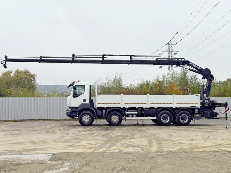 Renault KERAX 430 * HIAB 211 EP-5 HIDUO /FUNK *8x4 - Xe tải thùng lửng/ Phẳng, Xe cẩu tự hành: hình 5 Renault KERAX 430 * HIAB 211 EP-5 HIDUO /FUNK *8x4 - Xe tải thùng lửng/ Phẳng, Xe cẩu tự hành: hình 5