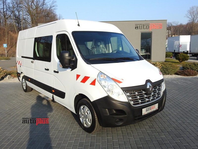 Renault MASTER FURGON BRYGADÓWKA  7 MIEJSC TEMPOMAT KLIMATYZACJA  130KM - Xe bus mini, Xe van chở khách: hình 1 Renault MASTER FURGON BRYGADÓWKA  7 MIEJSC TEMPOMAT KLIMATYZACJA  130KM - Xe bus mini, Xe van chở khách: hình 1