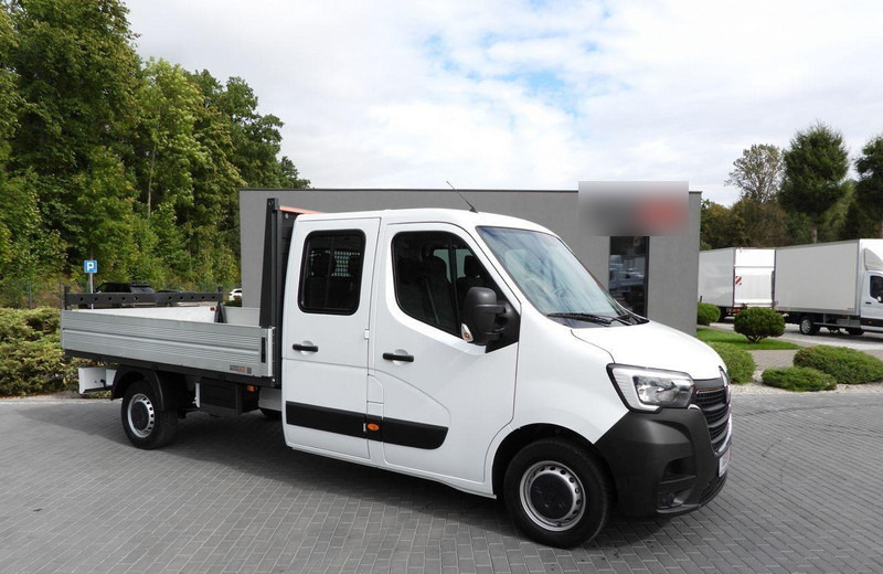 Renault MASTER SKRZYNIA PODWÓJNA KABINA DOKA 7 MIEJSC LEDY KLIMATYZACJA - Xe tải nhỏ phẳng: hình 1 Renault MASTER SKRZYNIA PODWÓJNA KABINA DOKA 7 MIEJSC LEDY KLIMATYZACJA - Xe tải nhỏ phẳng: hình 1