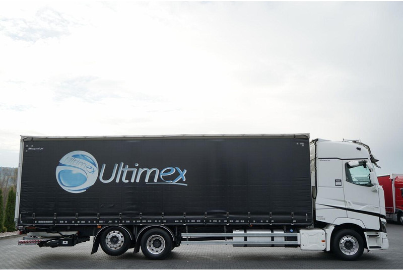 Renault T 440 / 6X2 / SOLÓWKA / FIRANKA 9.5 M / I-PARK COOL / WINDA / AL - Xe tải thùng mui bạt: hình 5 Renault T 440 / 6X2 / SOLÓWKA / FIRANKA 9.5 M / I-PARK COOL / WINDA / AL - Xe tải thùng mui bạt: hình 5