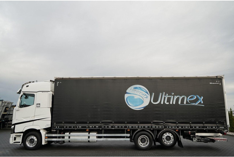 Renault T 440 / 6X2 / SOLÓWKA / FIRANKA 9.5 M / I-PARK COOL / WINDA / AL - Xe tải thùng mui bạt: hình 2 Renault T 440 / 6X2 / SOLÓWKA / FIRANKA 9.5 M / I-PARK COOL / WINDA / AL - Xe tải thùng mui bạt: hình 2