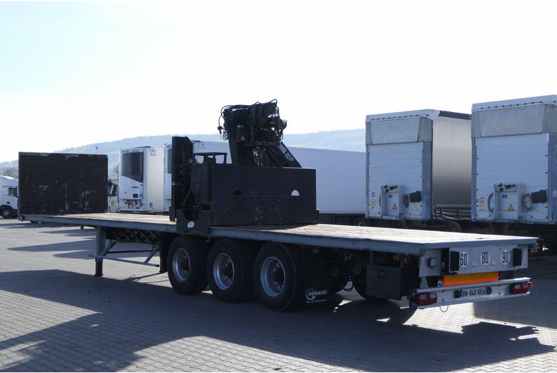 Samro NACZEPA PLATFORMA + HDS HIAB R 150 / DO BUDOWLANKI / PODŁOGA SZY - Sơ mi rơ moóc thùng lửng/ Phẳng: hình 4 Samro NACZEPA PLATFORMA + HDS HIAB R 150 / DO BUDOWLANKI / PODŁOGA SZY - Sơ mi rơ moóc thùng lửng/ Phẳng: hình 4
