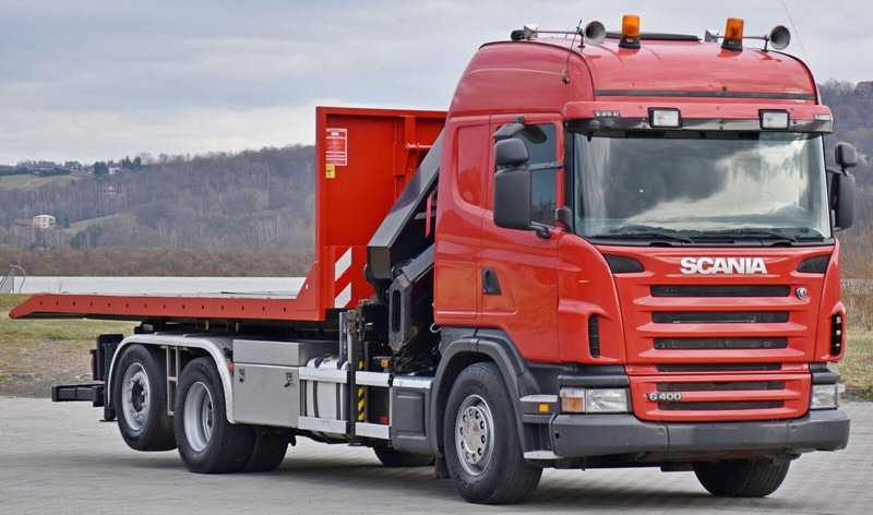Scania G 400 - Xe tải hệ thống cáp, Xe cẩu tự hành: hình 3 Scania G 400 - Xe tải hệ thống cáp, Xe cẩu tự hành: hình 3