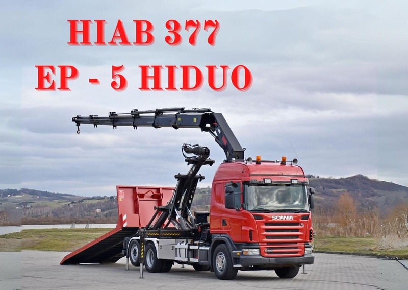 Scania G 400 - Xe tải hệ thống cáp, Xe cẩu tự hành: hình 1 Scania G 400 - Xe tải hệ thống cáp, Xe cẩu tự hành: hình 1
