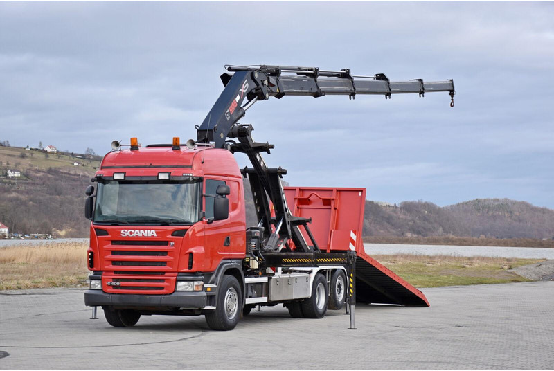 Scania G 400 - Xe tải hệ thống cáp, Xe cẩu tự hành: hình 2 Scania G 400 - Xe tải hệ thống cáp, Xe cẩu tự hành: hình 2