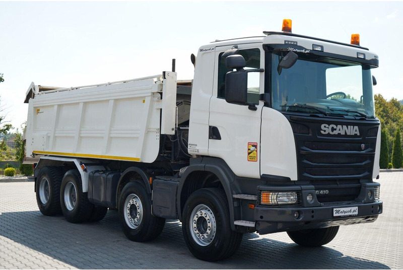 Scania G 410 / 8X4 / ZABUDOWA SAMOWYŁADOWCZA DO ASFALTU / 2X HYDROKLAPA - Máy lát nhựa đường: hình 5 Scania G 410 / 8X4 / ZABUDOWA SAMOWYŁADOWCZA DO ASFALTU / 2X HYDROKLAPA - Máy lát nhựa đường: hình 5