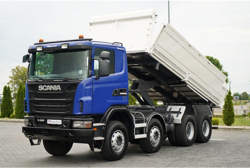 Scania G 480 / 8x4 / WYWROTKA DWUSTRONNA / BORDMATIC / MANUAL - Xe ben: hình 1 Scania G 480 / 8x4 / WYWROTKA DWUSTRONNA / BORDMATIC / MANUAL - Xe ben: hình 1
