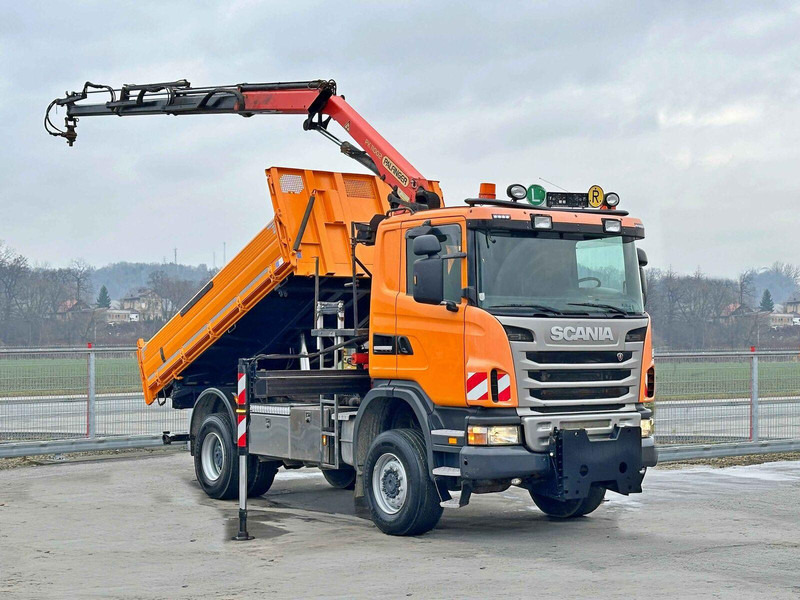 Scania G360 Kipper 4,10m *PK 11002 B + FUNK *4x4 - Xe ben, Xe cẩu tự hành: hình 2 Scania G360 Kipper 4,10m *PK 11002 B + FUNK *4x4 - Xe ben, Xe cẩu tự hành: hình 2