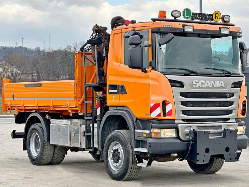 Scania G360 Kipper 4,10m *PK 11002 B + FUNK *4x4 - Xe ben, Xe cẩu tự hành: hình 4 Scania G360 Kipper 4,10m *PK 11002 B + FUNK *4x4 - Xe ben, Xe cẩu tự hành: hình 4