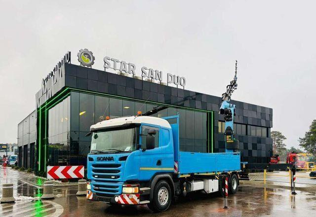 Scania G450 6x4 PALFINGER PK 42002 SH Fly Jib Crane - Xe tải thùng lửng/ Phẳng, Xe cẩu tự hành: hình 2 Scania G450 6x4 PALFINGER PK 42002 SH Fly Jib Crane - Xe tải thùng lửng/ Phẳng, Xe cẩu tự hành: hình 2