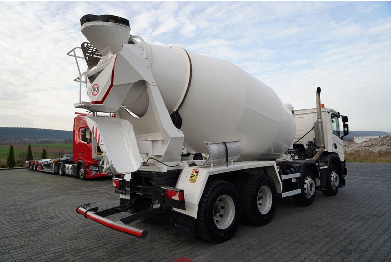 Scania P 410 / 8x4 / BETONOMIESZARKA / GRUSZKA / PUTZMEISTER / 9m3 / AU - Xe trộn bê tông: hình 4 Scania P 410 / 8x4 / BETONOMIESZARKA / GRUSZKA / PUTZMEISTER / 9m3 / AU - Xe trộn bê tông: hình 4