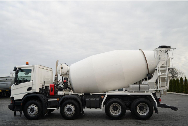 Scania P 410 / 8x4 / BETONOMIESZARKA / GRUSZKA / PUTZMEISTER / 9m3 / AU - Xe trộn bê tông: hình 2 Scania P 410 / 8x4 / BETONOMIESZARKA / GRUSZKA / PUTZMEISTER / 9m3 / AU - Xe trộn bê tông: hình 2