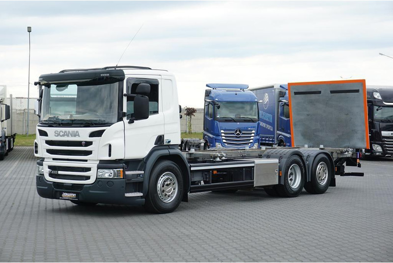 Scania P 410 / ACC / E 6 / BDF + WINDA / 7.15 , 7.45, 7.82 M / OŚ SKRĘT - Xe tải khung gầm: hình 2 Scania P 410 / ACC / E 6 / BDF + WINDA / 7.15 , 7.45, 7.82 M / OŚ SKRĘT - Xe tải khung gầm: hình 2