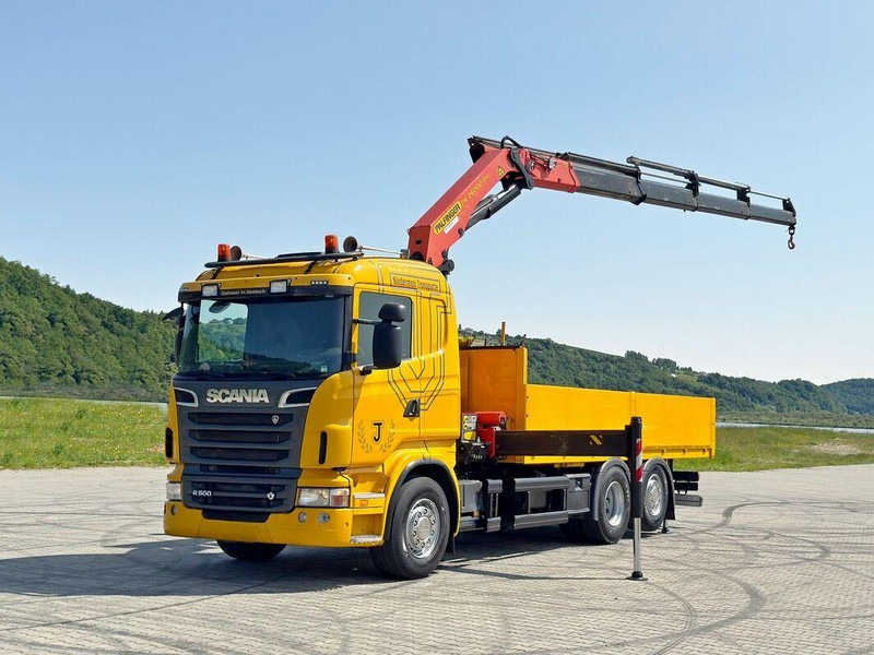 Scania R 500 * PK 26002 EH + FUNK * TOPZUSTAND - Xe tải thùng lửng/ Phẳng, Xe cẩu tự hành: hình 2 Scania R 500 * PK 26002 EH + FUNK * TOPZUSTAND - Xe tải thùng lửng/ Phẳng, Xe cẩu tự hành: hình 2