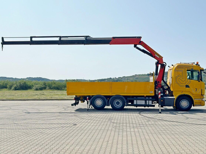 Scania R 500 * PK 26002 EH + FUNK * TOPZUSTAND - Xe tải thùng lửng/ Phẳng, Xe cẩu tự hành: hình 5 Scania R 500 * PK 26002 EH + FUNK * TOPZUSTAND - Xe tải thùng lửng/ Phẳng, Xe cẩu tự hành: hình 5