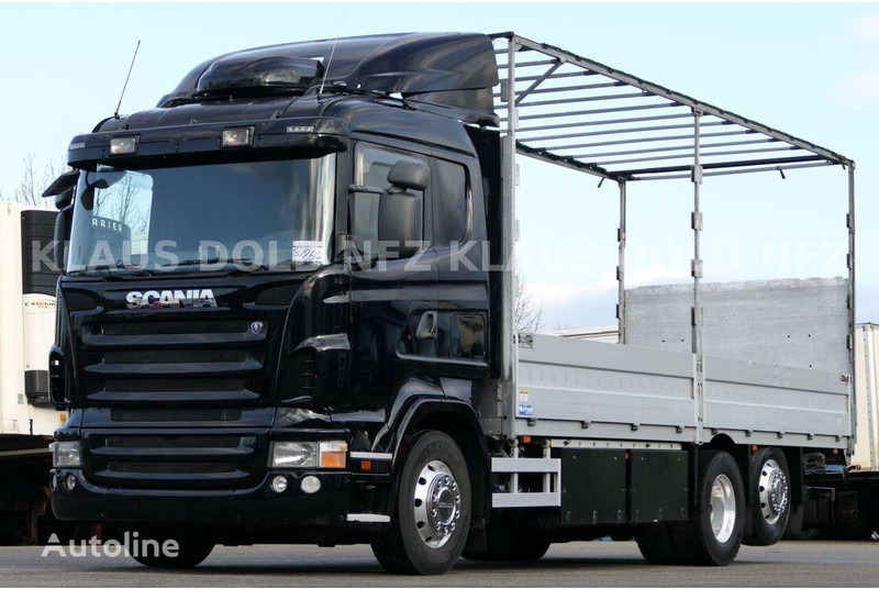 Scania R 580 6x2 Flatbed + Tail lift - Xe tải thùng lửng/ Phẳng: hình 1 Scania R 580 6x2 Flatbed + Tail lift - Xe tải thùng lửng/ Phẳng: hình 1
