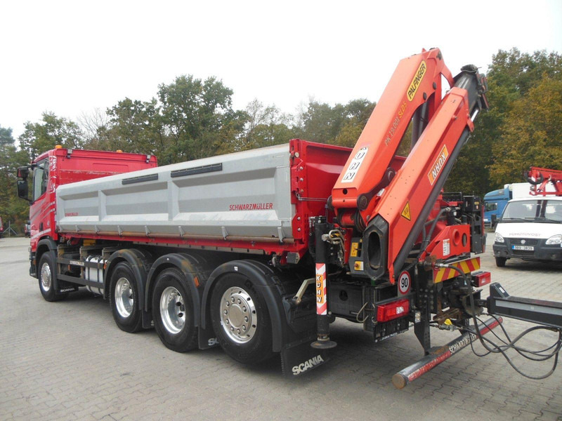 Scania R 580 8X4 + PALFINGER PK 19.001 crane - Xe ben, Xe cẩu tự hành: hình 3 Scania R 580 8X4 + PALFINGER PK 19.001 crane - Xe ben, Xe cẩu tự hành: hình 3