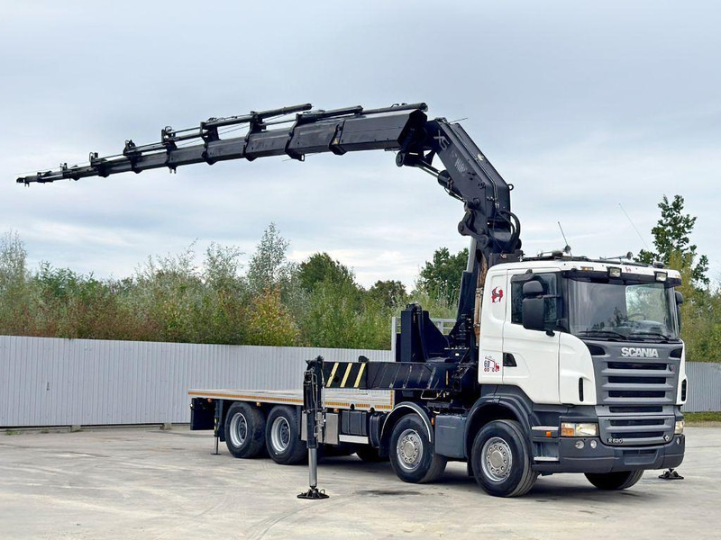 Scania R 620*PLATFORM 6,45m*HIAB 600 E - 9 + FUNK / 8x4 - Xe tải thùng lửng/ Phẳng, Xe cẩu tự hành: hình 2 Scania R 620*PLATFORM 6,45m*HIAB 600 E - 9 + FUNK / 8x4 - Xe tải thùng lửng/ Phẳng, Xe cẩu tự hành: hình 2