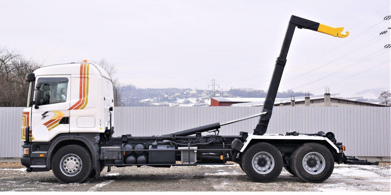Scania R124 470 Abrollkipper * 6x2 * Motor Problem - Xe tải nâng móc: hình 5 Scania R124 470 Abrollkipper * 6x2 * Motor Problem - Xe tải nâng móc: hình 5